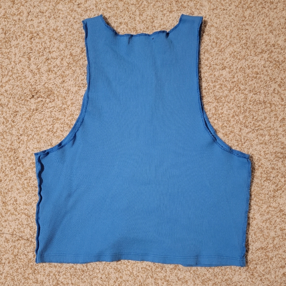 O-ring cropped tank top - Picture 2 of 6